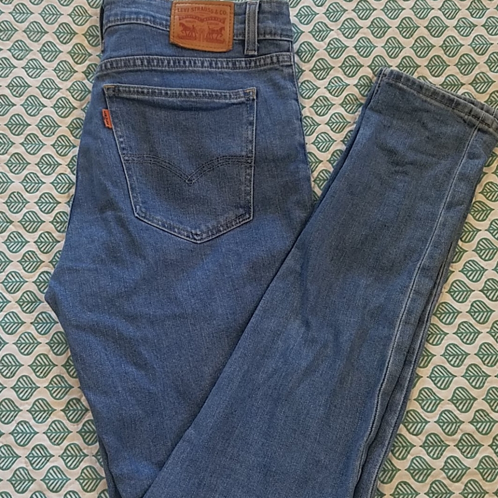 Levi's 721 Vintage High Rise Skinny Orange Tab 30